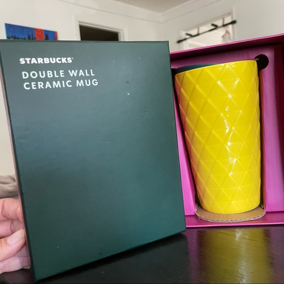 Starbucks Hawaii Collection Double Wall Ceramic Mug - Picture 2 of 6